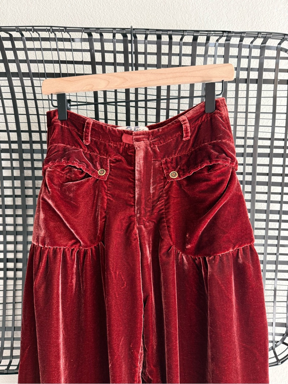 Free people we the free velvet lotus pants - Picture 4 of 7